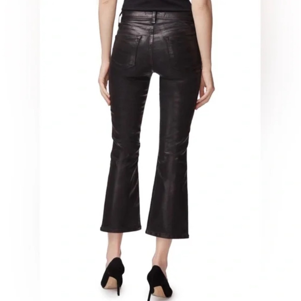 J Brand “Selena” Mid-Rise Cropped Bootcut – Size 29 — Galactic Black - Picture 2 of 10